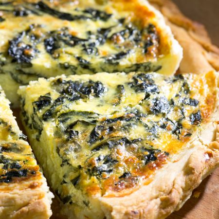 Easy To Make Vegetable&nbsp;Quiche