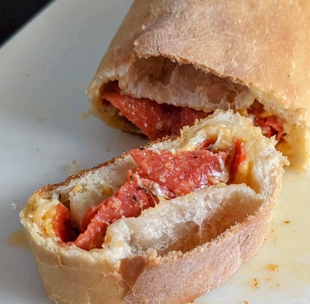 Easy To Make Pepperoni and Cheese&nbsp;Stromboli