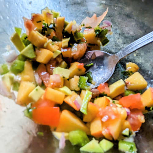 Peach and Avocado&nbsp;Salsa
