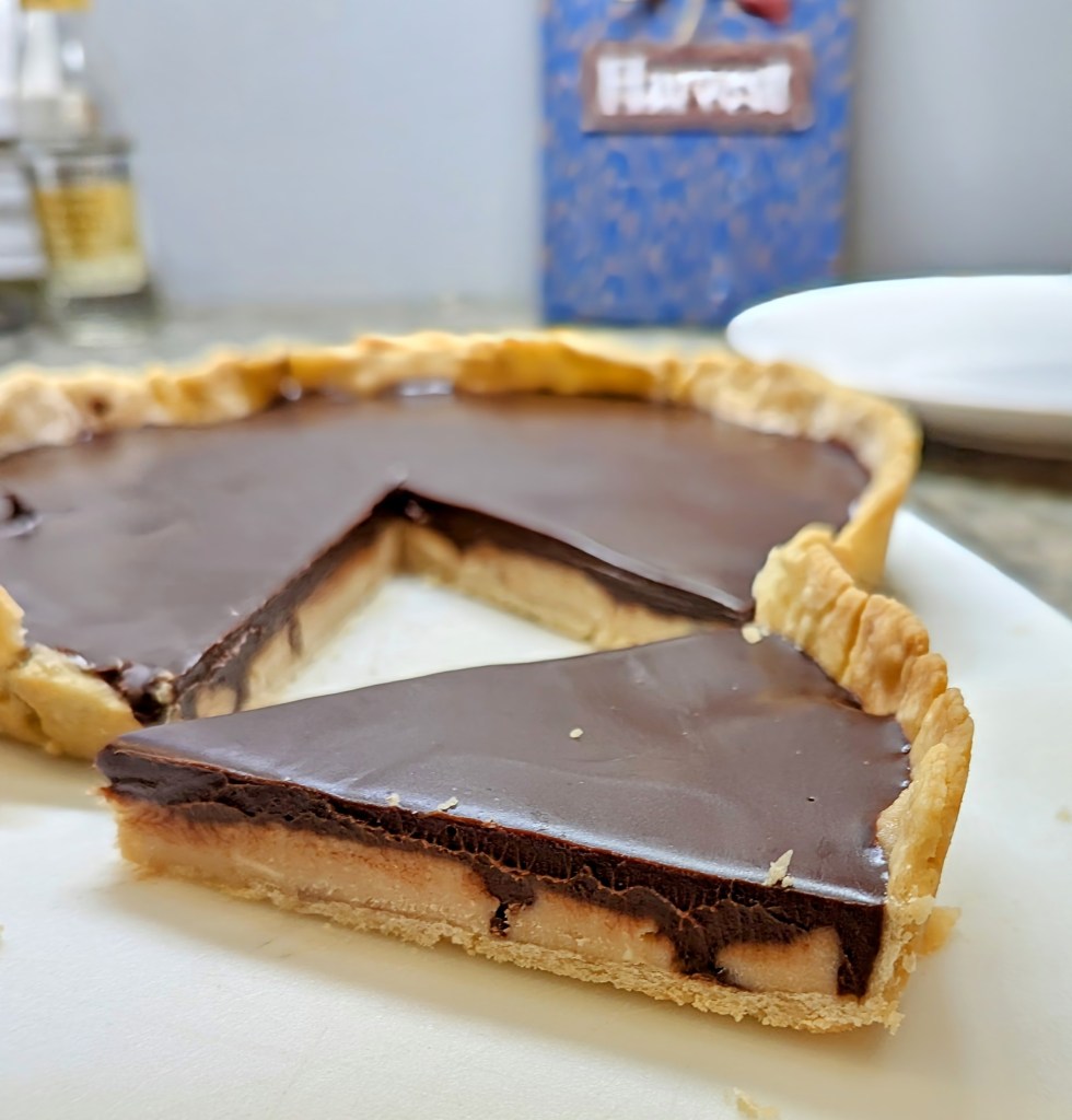 chocolate chip cookie dough pie